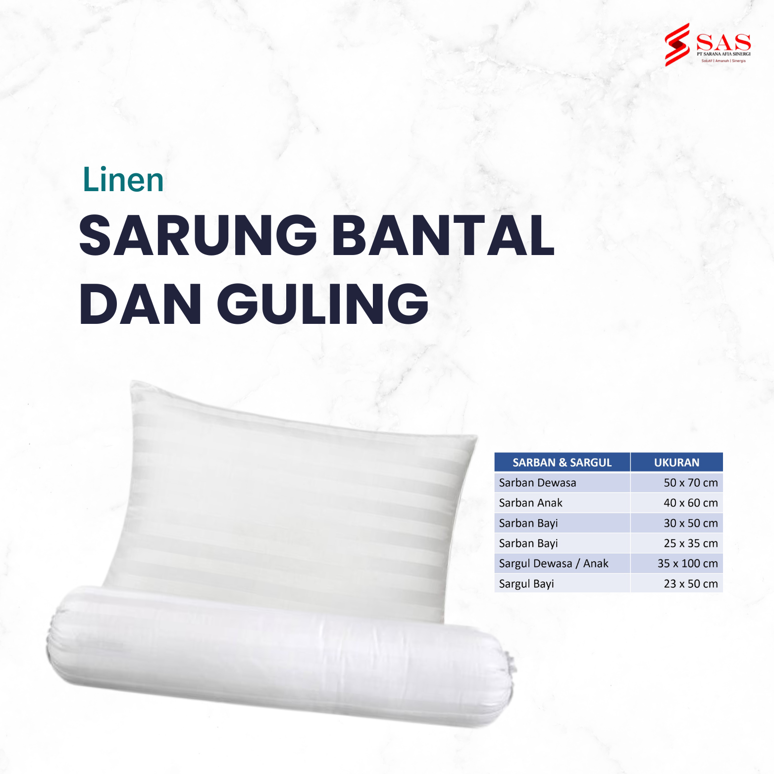 Sarung Bantal & Guling