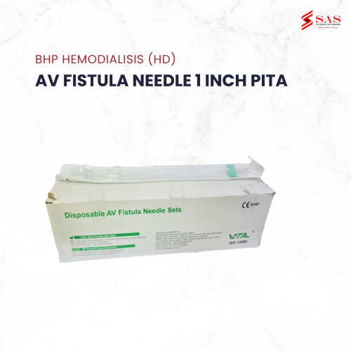 AV Fistula Needle 1 Inch pita