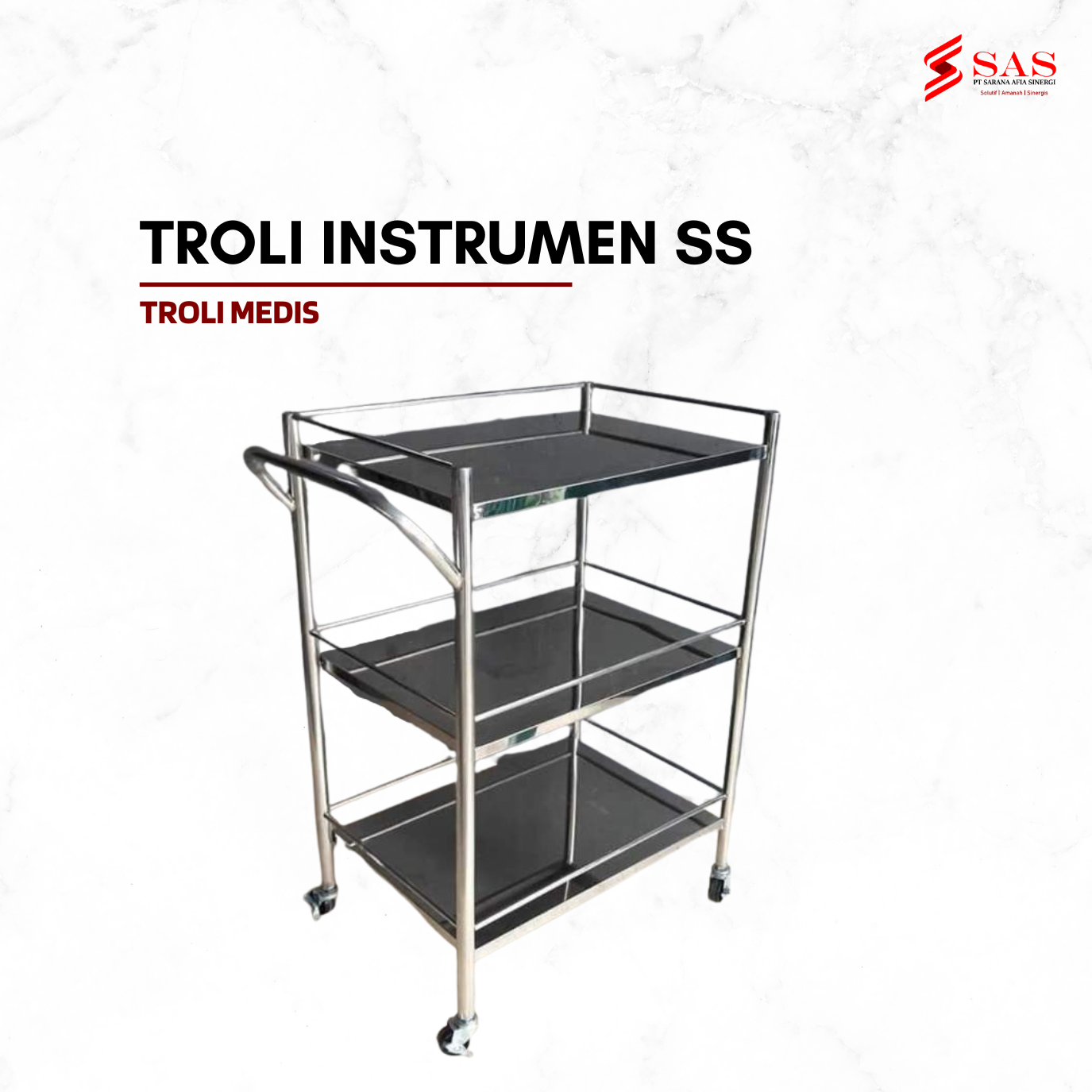 Troli Instrumen SS